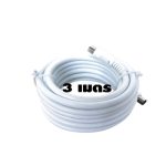 สายคอนโด RG-6 3M ขาว