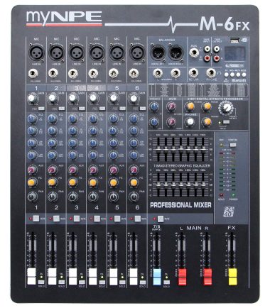 มิกเซอร์ myNPE M-6FX
