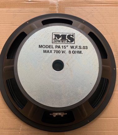 ดอกลำโพง 15 นิ้ว MS sound PA15" W.F.S.03