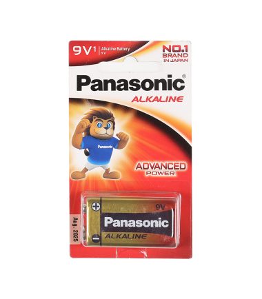 ถ่านอัลคาไลน์ Panasonic  9 โวลต์
