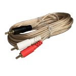 สายสัญญาณ TBE สาย P. RCA x2 - P.TR-ST   5เมตร