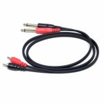 สายสัญญาณ J-015 RCA 2C+ MIC MONO 2C ( 1M )