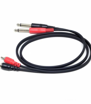 สายสัญญาณ J-015 RCA 2C+ MIC MONO 2C ( 1M )
