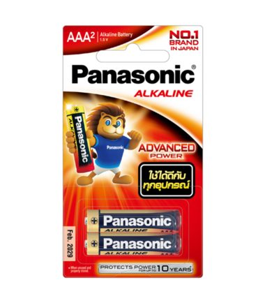ถ่านอัลคาไลน์ Panasonic AAA
