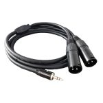 สายสัญญาณ  J-296 TRST 3.5mm. to XLR ผู้ 2C  (1เมตร)