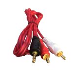 สายสัญญาณ DECCON   RCA 2หัว TR - ST ( ยาว1.5เมตร คละสี  )