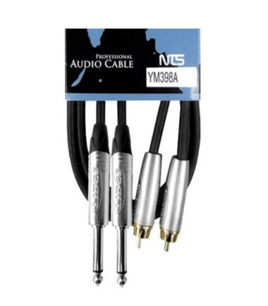 สายสัญญาณ  LIDGE YM-398A  RCA x 2 - TS x 2