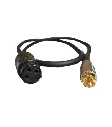 สายสัญญาณ LIDGE YM-398C สาย XLR เมีย -  RCA  ยาว 1.5 เมตร