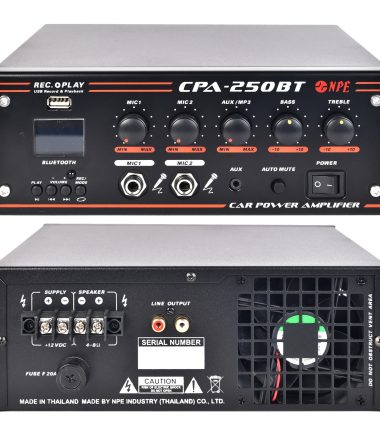 แอมป์รถยนต์ NPE  CPA-250BT