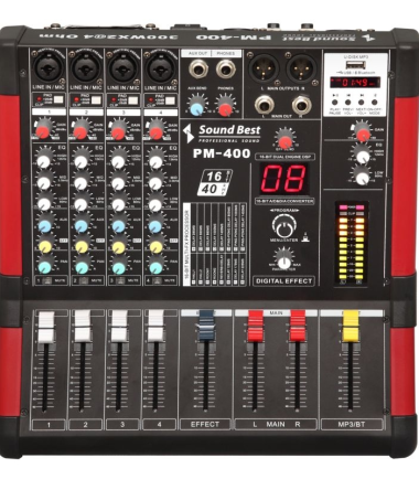 พาวเวอร์มิกเซอร์ Sound Best : PM-400